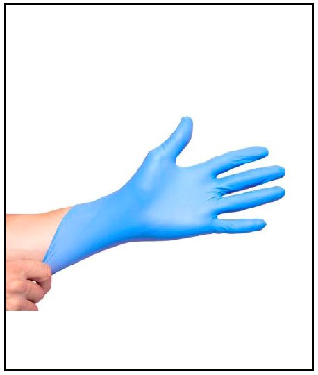 Gants nitrile