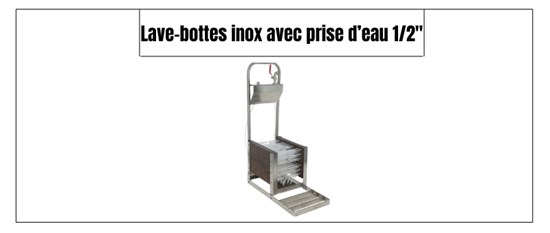 Le Pédiluve en Polyéthylène