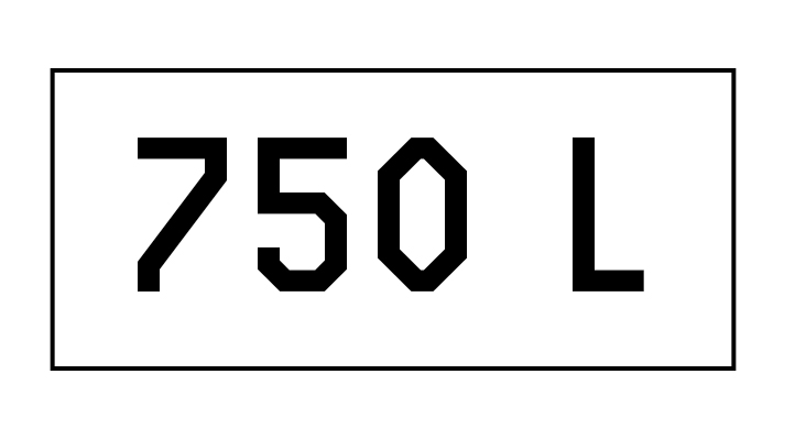 750 L