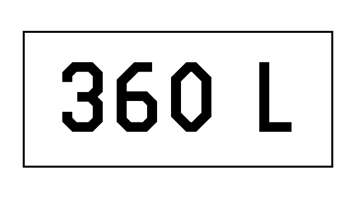 360 L
