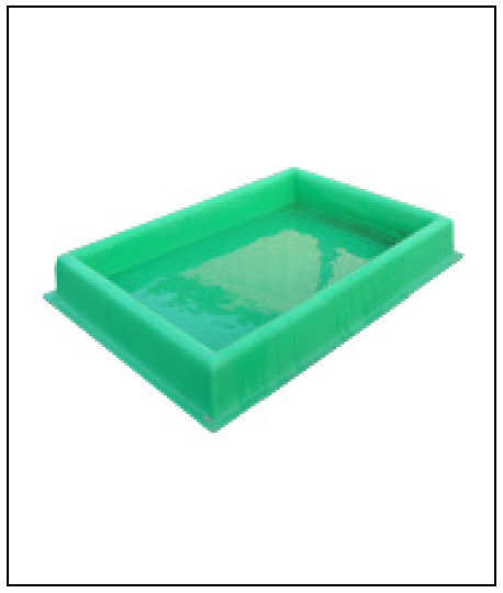 Pédiluve humain PEHD