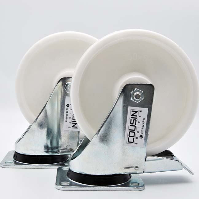 Roulette étanche chape zinguée